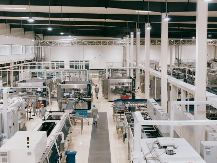 Productielijn waar supplier quality en inkomende goederen worden gecontroleerd